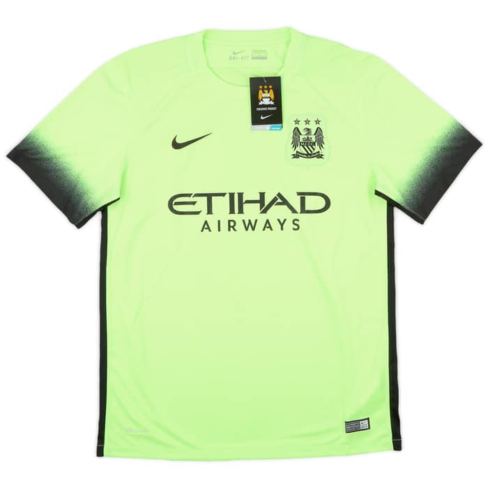2015-16 Manchester City Third Shirt Kompany #4 (M)