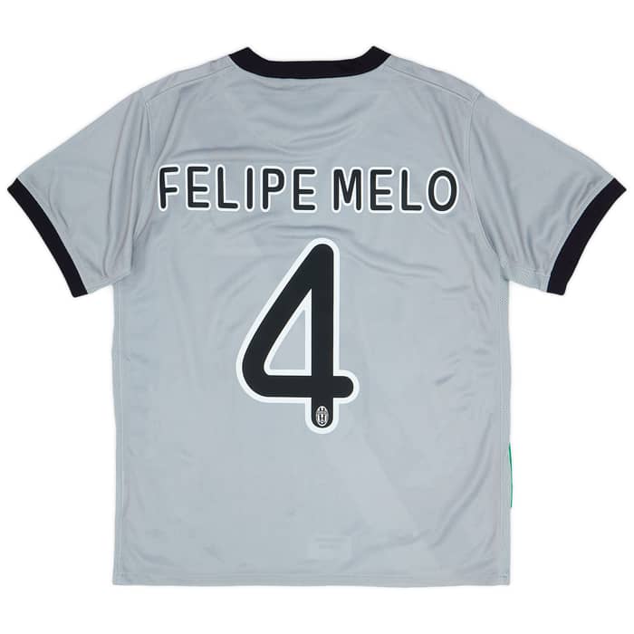 2009-10 Juventus Away Shirt Felipe Melo #4 - 9/10 - (S)