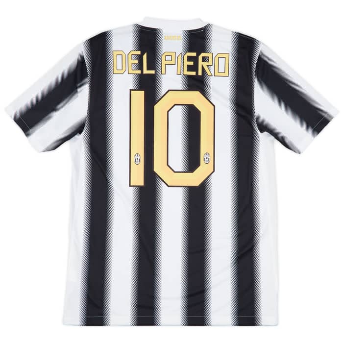 2011-12 Juventus Home Shirt Del Piero #10 (M)