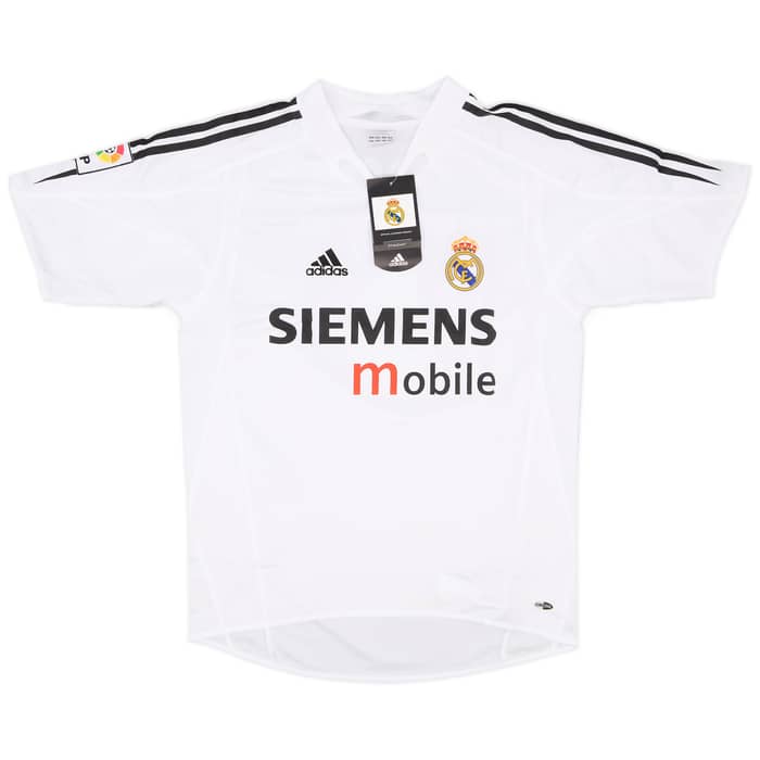 2004-05 Real Madrid Home Shirt Zidane #5 (S)