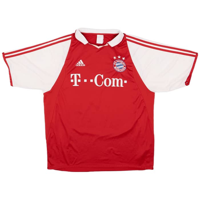 2004-05 Bayern Munich Home Shirt Ballack #13 - 7/10 - (XL)