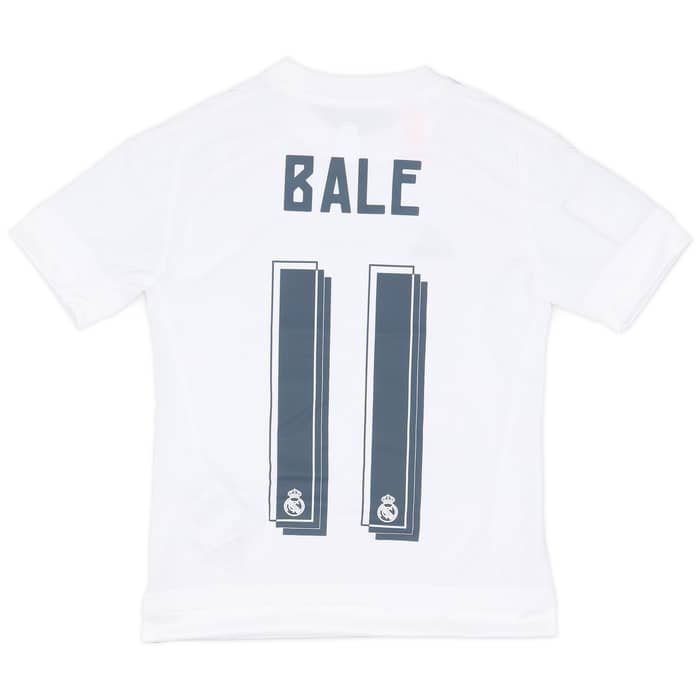 2015-16 Real Madrid Home Shirt Bale #11 (S.Boys)