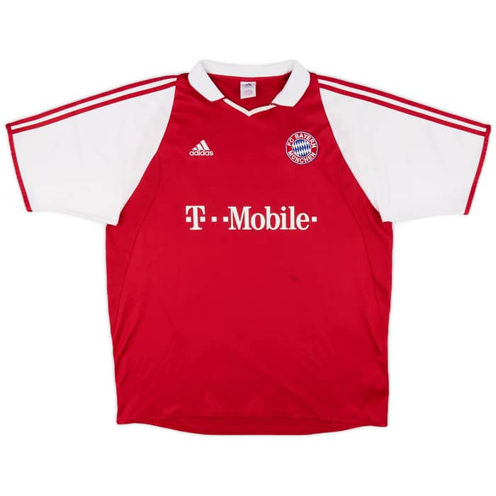 2003-04 Bayern Munich Home Shirt Ballack #13 - 6/10 - (XL)