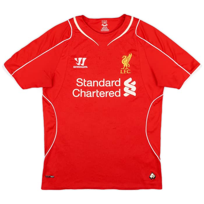 2014-15 Liverpool Home Shirt Gerrard #8 - 5/10 - (S)
