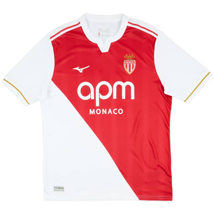 2025-26 Monaco Home Shirt Pogba #8