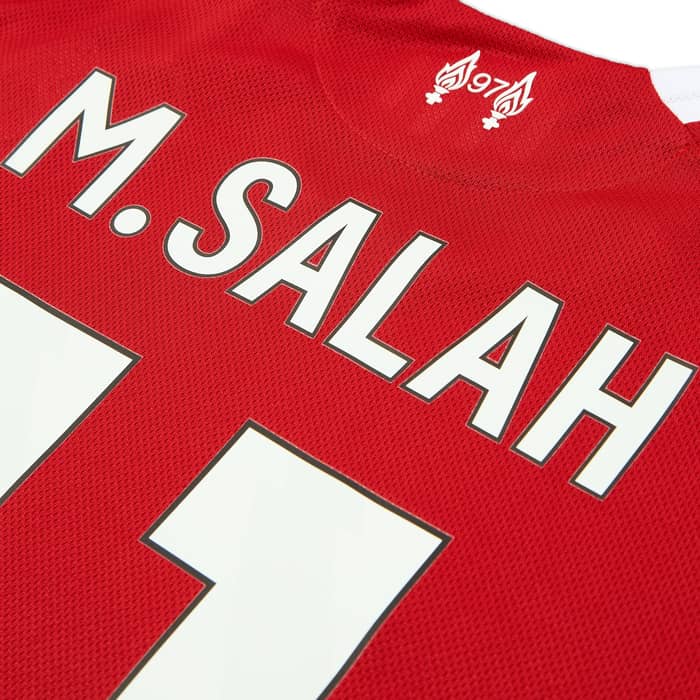 2025-26 Liverpool Authentic Home L/S Shirt M.Salah #11