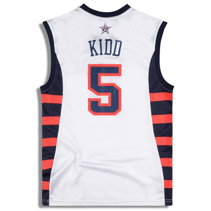 2004 USA Kidd #5 Reebok Jersey (Home) XL