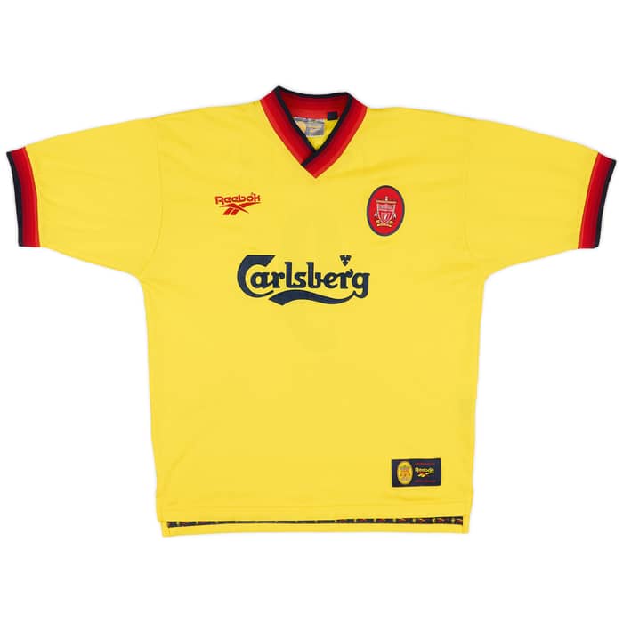 1997-99 Liverpool Away Shirt Fowler #9 - 9/10 - (M)