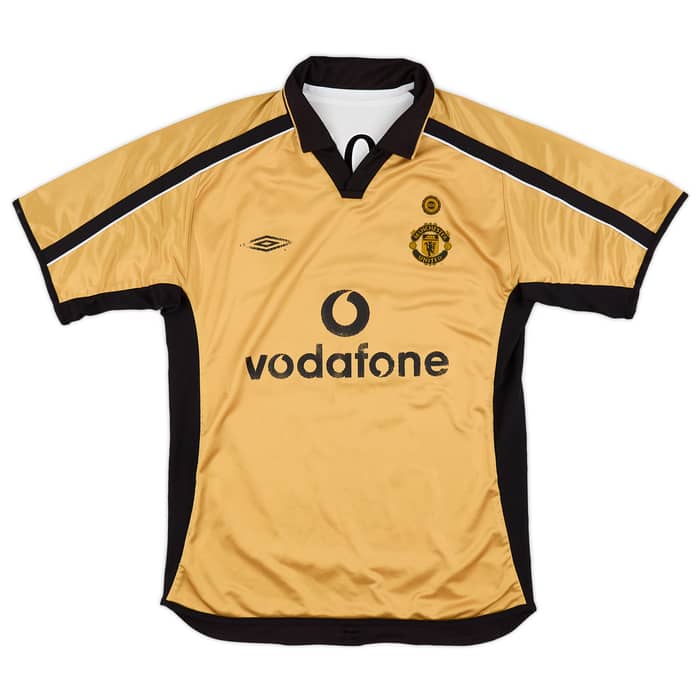 2001-02 Manchester United Centenary Away/Third Shirt Scholes #18 - 5/10 - (M)