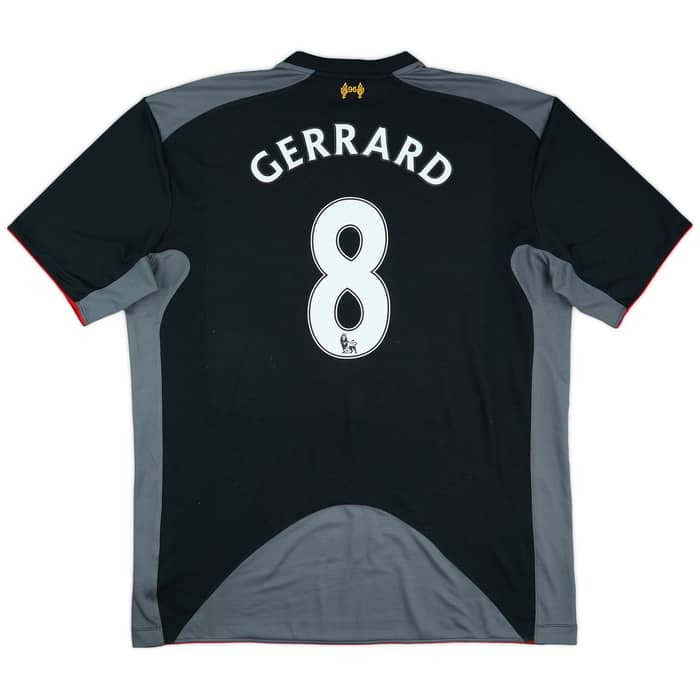 2012-13 Liverpool Away Shirt Gerrard #8 - 7/10 - (3XL)
