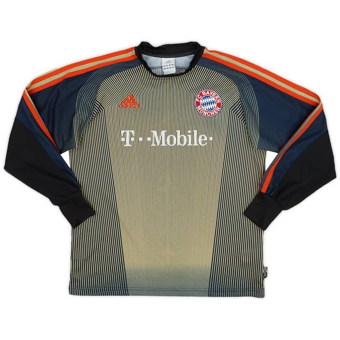 2003-04 Bayern Munich GK Shirt Kahn #1 - 7/10 - (XL.Boys)