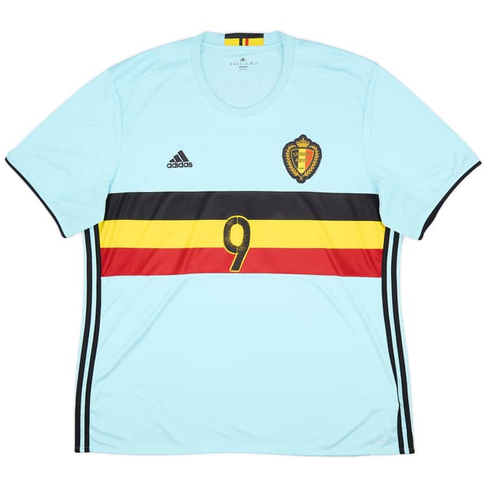 2016-17 Belgium Away Shirt Lukaku #9 - 8/10 - (XXL)