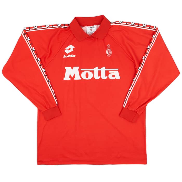 1994-95 AC Milan Lotto Training L/S Shirt - 9/10 - (XL)
