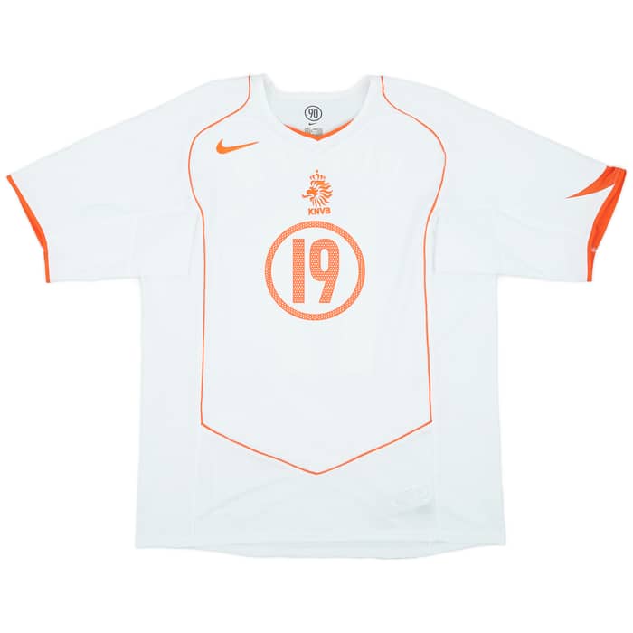 2004-06 Netherlands Away Shirt Robben #19 - 9/10 - (L)