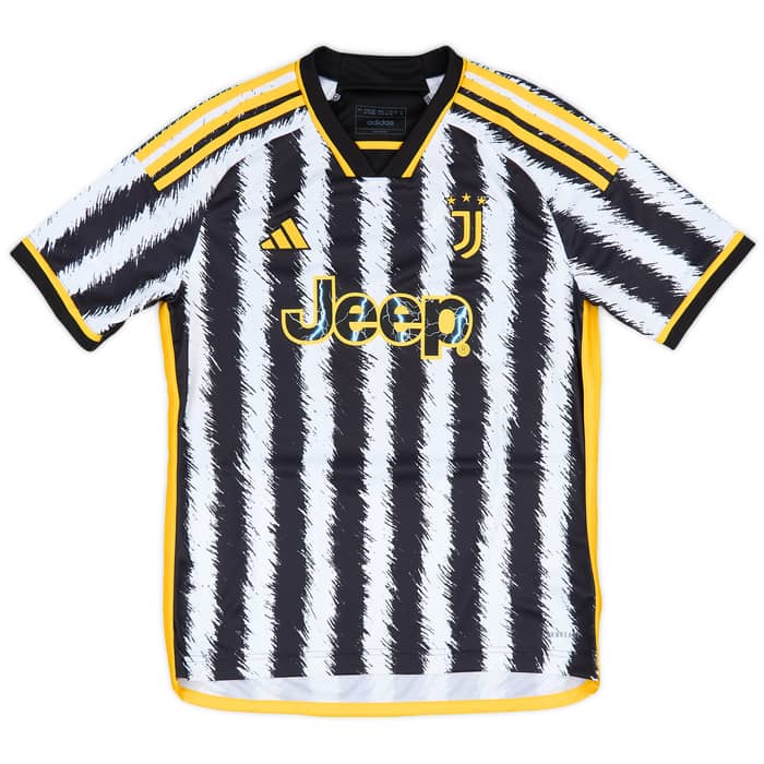 2023-24 Juventus Home Shirt (S.Kids)