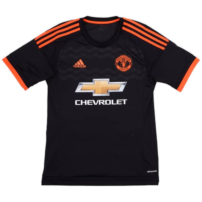2015-16 Manchester United Third Shirt Valencia #25 - 8/10 - (S)
