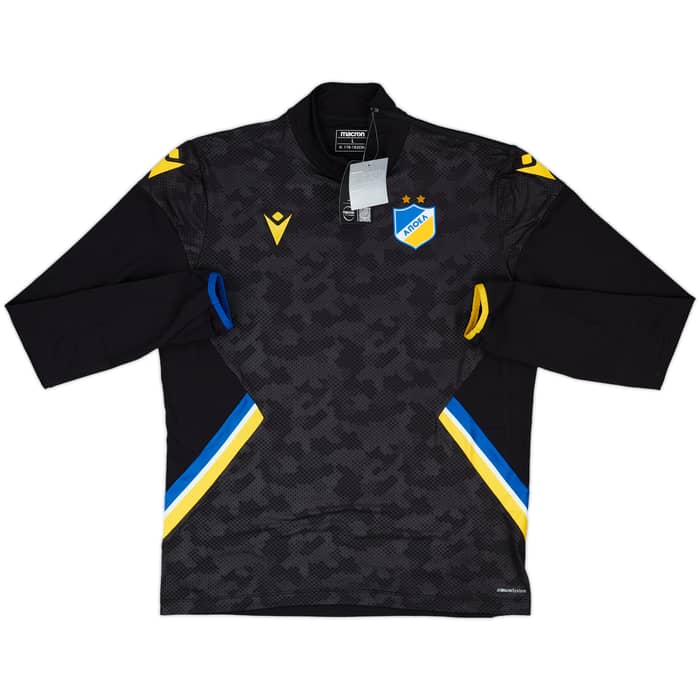 2022-23 Apoel Nicosia Macron 1/4 Zip Training Top (L)