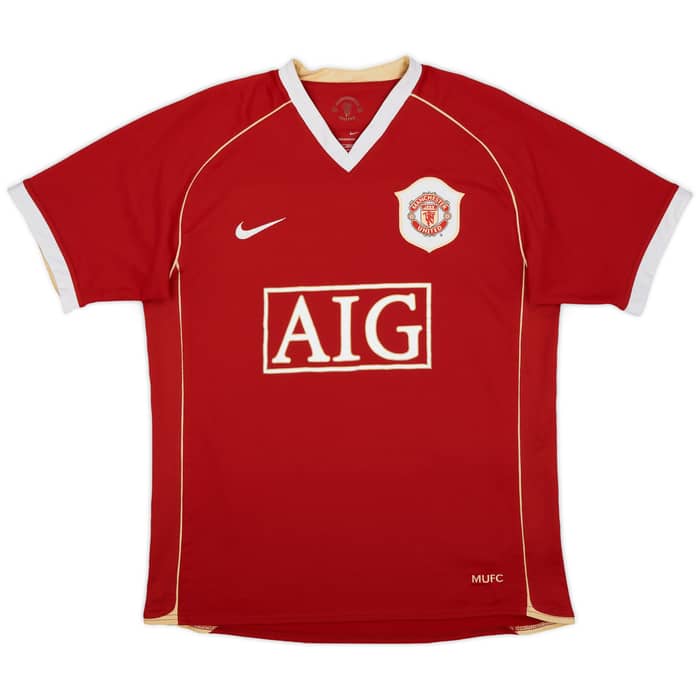2006-07 Manchester United Home Shirt Solskjaer #20