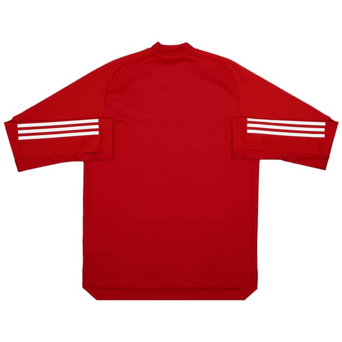 2020-21 Wales adidas 1/4 Zip Training Top - 7/10