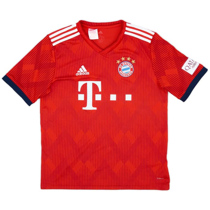 2018-19 Bayern Munich Home Shirt - 9/10 - (XL.Boys)