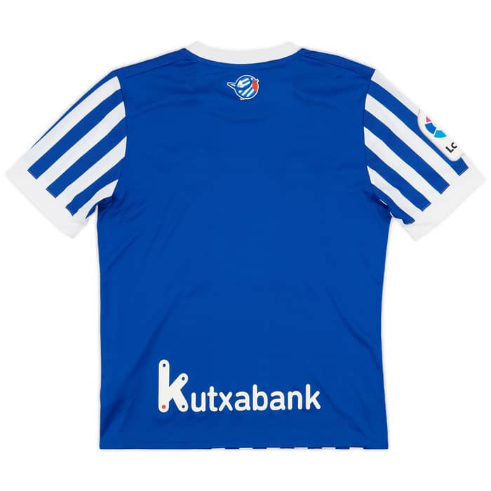 2017-18 Real Sociedad Home Shirt - 9/10 - (L.Boys)