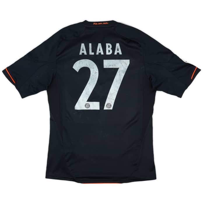 2012-13 Bayern Munich Third Shirt Alaba #27 - 4/10 - (M)