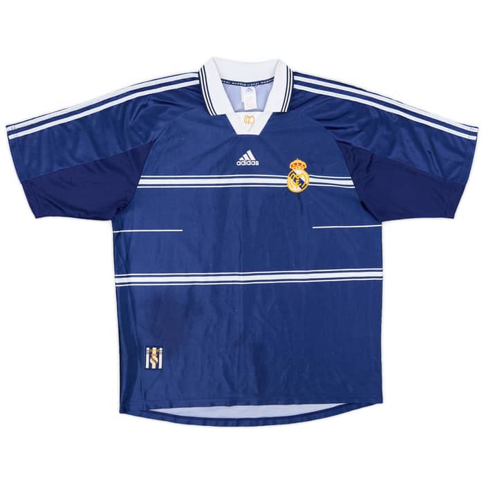1998-99 Real Madrid Away Shirt #11 (Savio) - 8/10 - (XL)