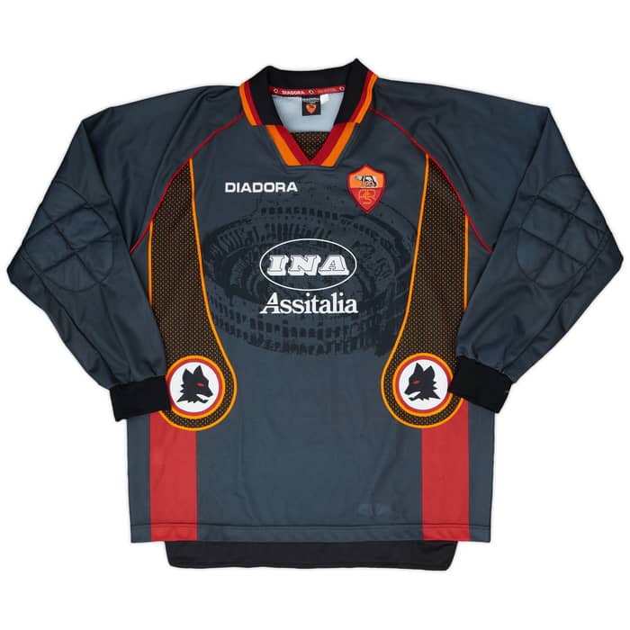 1997-98 Roma GK Shirt - 8/10 - (XXL)