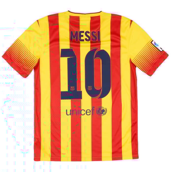 2013-15 Barcelona Away Shirt Messi #10 - 9/10 - (M)