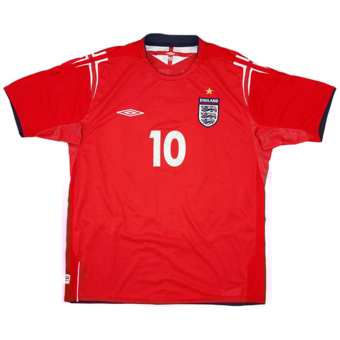 2004-06 England Away Shirt Owen #10 - 6/10 - (XL)