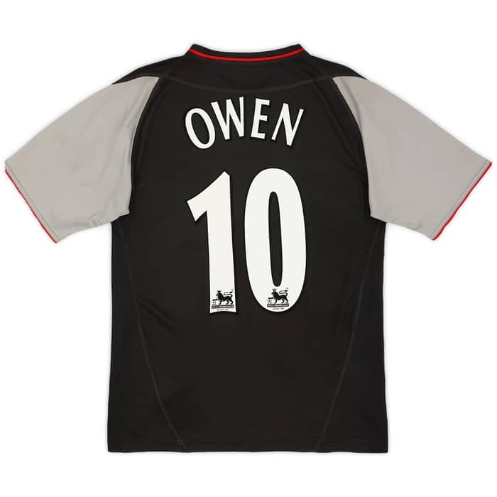 2002-04 Liverpool Away Shirt Owen #10 - 8/10 - (S)