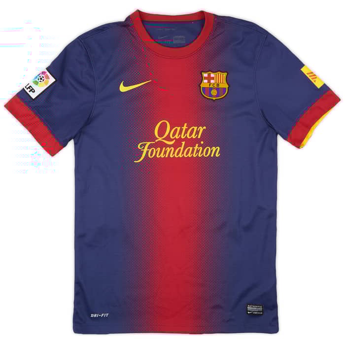 2012-13 Barcelona Home Shirt Messi #10 - 8/10 - (S)
