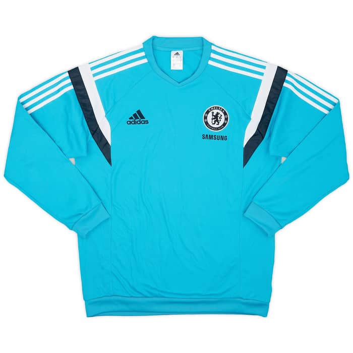 2014-15 Chelsea adidas Sweat Top - 8/10 - (L)