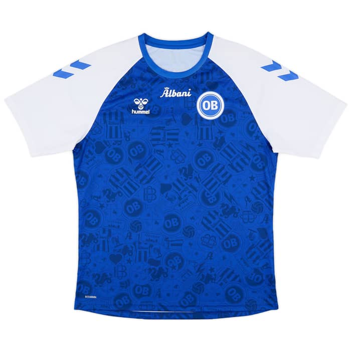 2020-21 OB Odense Hummel Training Shirt - 9/10 - (L)