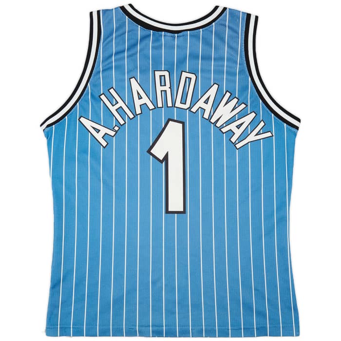 1994-98 Orlando Magic Hardaway #1 Champion Jersey (Away) M