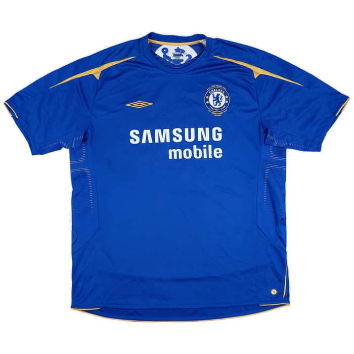 2005-06 Chelsea Centenary Home Shirt Crespo #9 - 6/10 - (XXL)