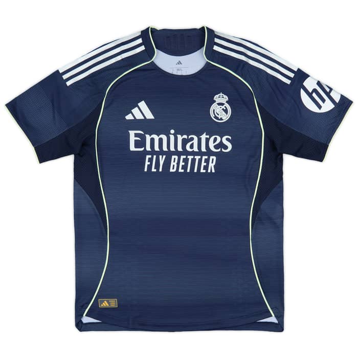 2025-26 Real Madrid Authentic Away Shirt Trent #12 