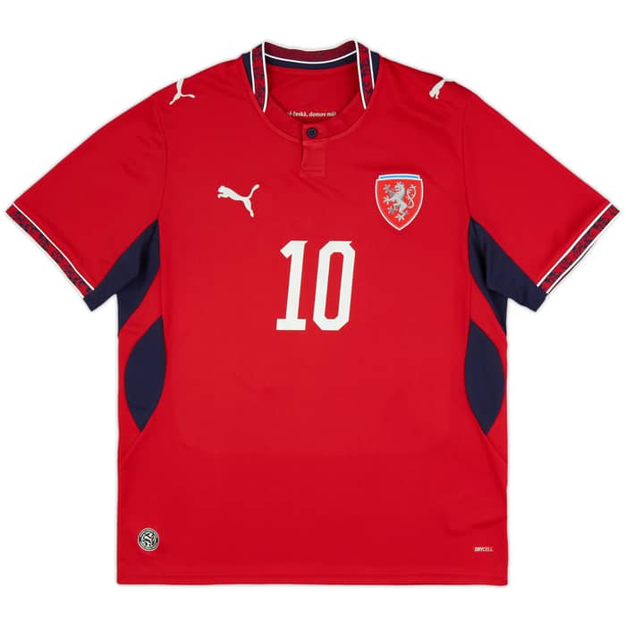 2026-27 Czech Republic Home Shirt Schick #10