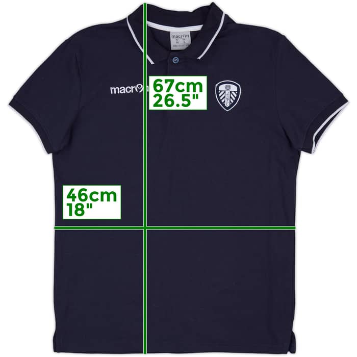 2009-10 Leeds United Macron Polo Shirt - 9/10 - (S)