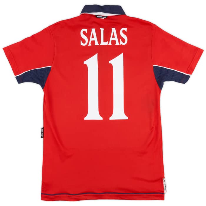 2000-01 Chile Home Shirt Salas #11 - 9/10 - (S)