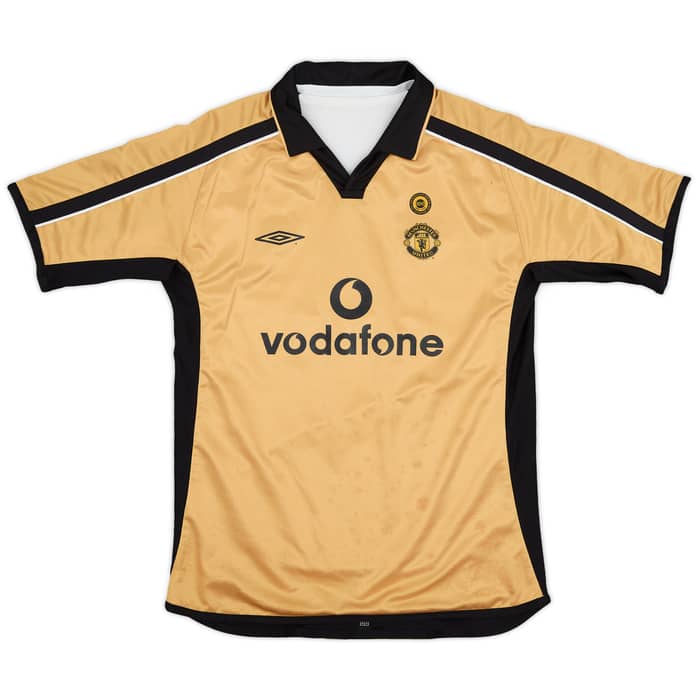 2001-02 Manchester United Centenary Away/Third Shirt - 4/10 - (L.Boys)