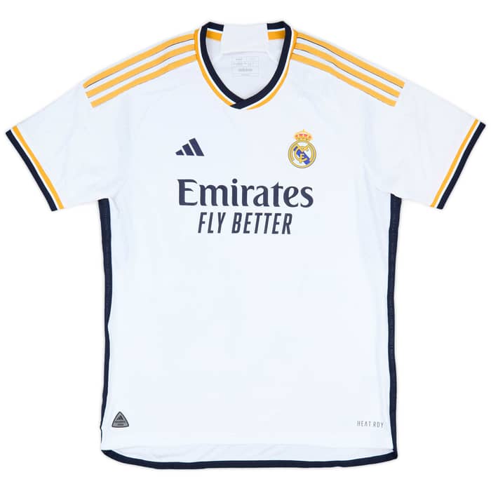 2023-24 Real Madrid Authentic Home Shirt