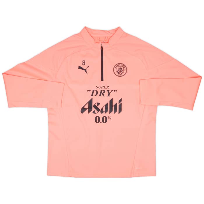 2024-25 Manchester City Player Issue 1/4 Zip Rain Top # - 9/10
