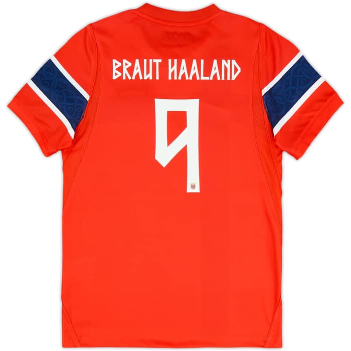 2026-27 Norway Home Shirt Braut Haaland #9 (KIDS)