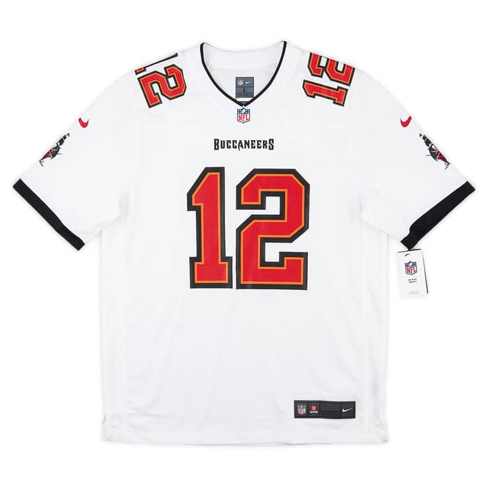 2020-22 Tampa Bay Buccaneers Brady #12 Nike Game Jersey (Away) L - W/Tags