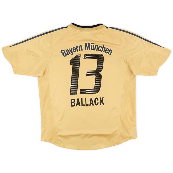 2004-05 Bayern Munich Away Shirt Ballack #13 - 8/10 - (XL)