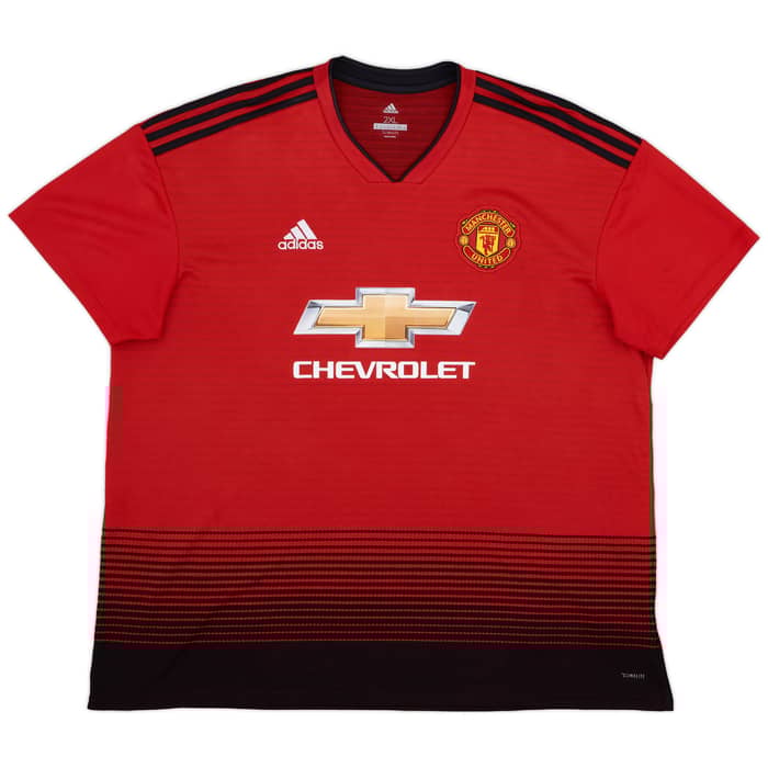 2018-19 Manchester United Home Shirt Mata #8 - 8/10 - (XXL)