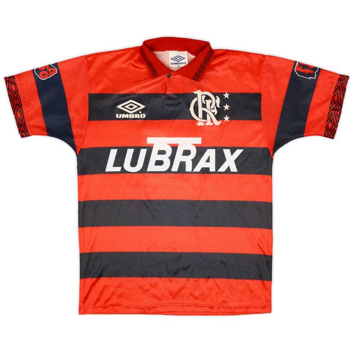 1994-95 Flamengo Centenary Home Shirt #11 - 7/10 - (M)