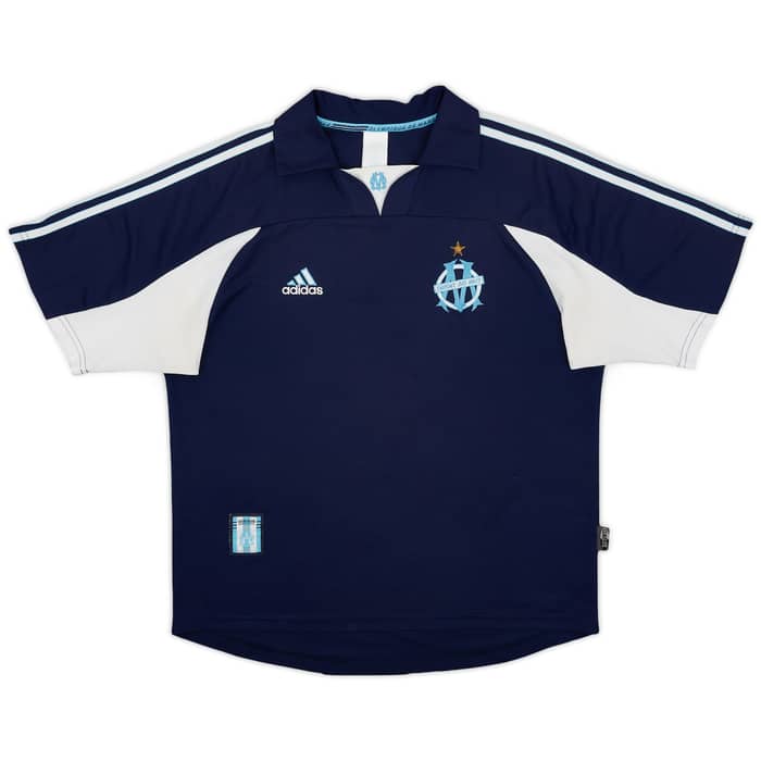 1999-00 Olympique Marseille Away Shirt Pires #7 - 7/10 - (M)