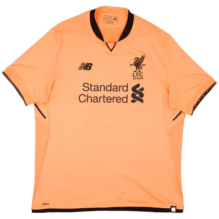 2017-18 Liverpool 125 Years Third Shirt Virgil #4 - 9/10 - (XL)